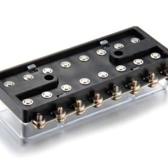 Fuse Holder  8 Way AGC Fuse Box  Car-Truck-ATV-Boat 12V - Picture 3 of 3